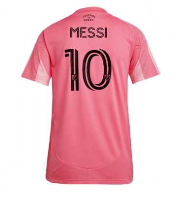 Inter Miami Lionel Messi #10 Hjemmebanetrøje Dame 2025-26 Kortærmet